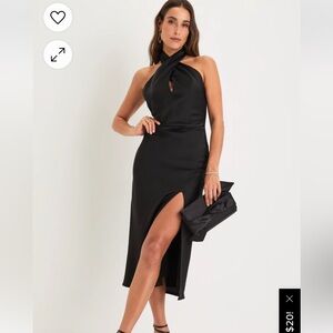 Lulus black dress